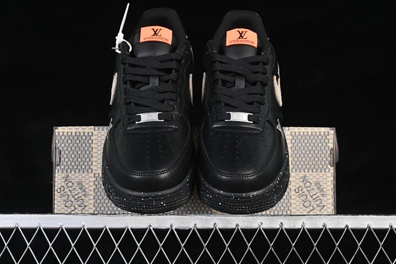 All Categories Nk Air Force 1 Air Force Series Nk Air Force 1 Low Air Force Low Nike Air Force 1'07 Low Joint Jet Black Star Dot Air Force One Low Casual Shoes NH0601-586